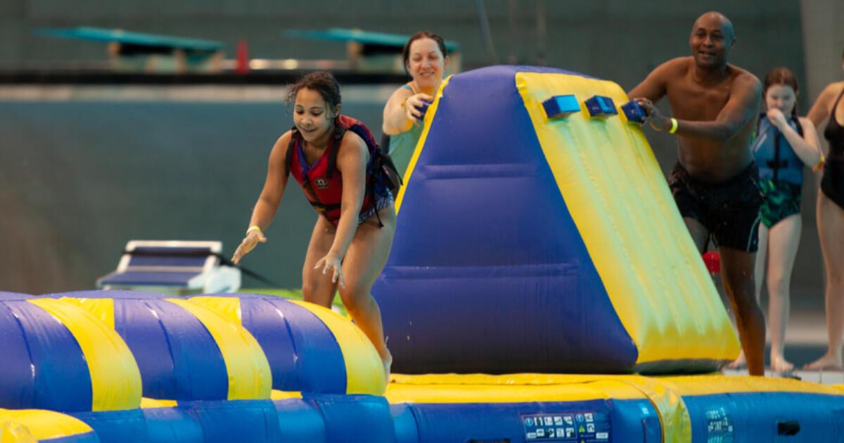 Aqua Splash Queen Elizabeth Olympic Park